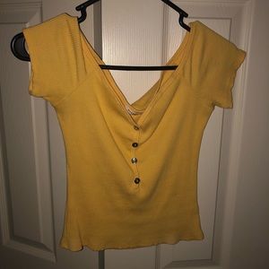 off the shoulder crop top